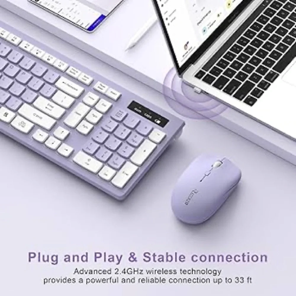 Wireless Keyboard & Mouse Set - Picture 3 of 10